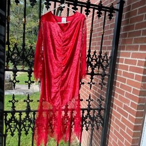 Red Devil Dress Halloween Costume - Medium